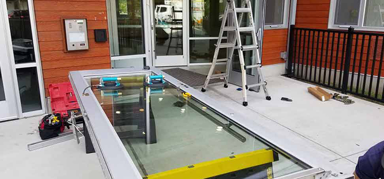 storefront door glass replacement Pollock Pines